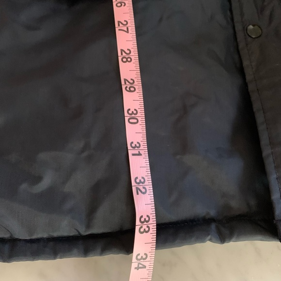 Ford navy workers jacket with corduroy collar quilted lining & pockets  size L - Picture 7 of 8